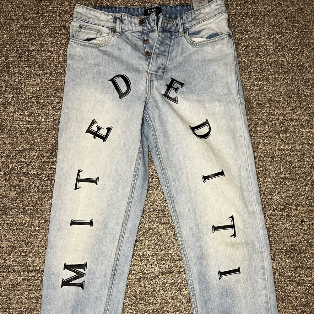 Lil Durk X Boohooman Collab Jeans